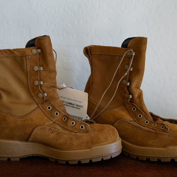 Mcrae Other - NWT Army Combat Boots Temperature Weather Mens Size 9R (Size 9 Regular) Tan